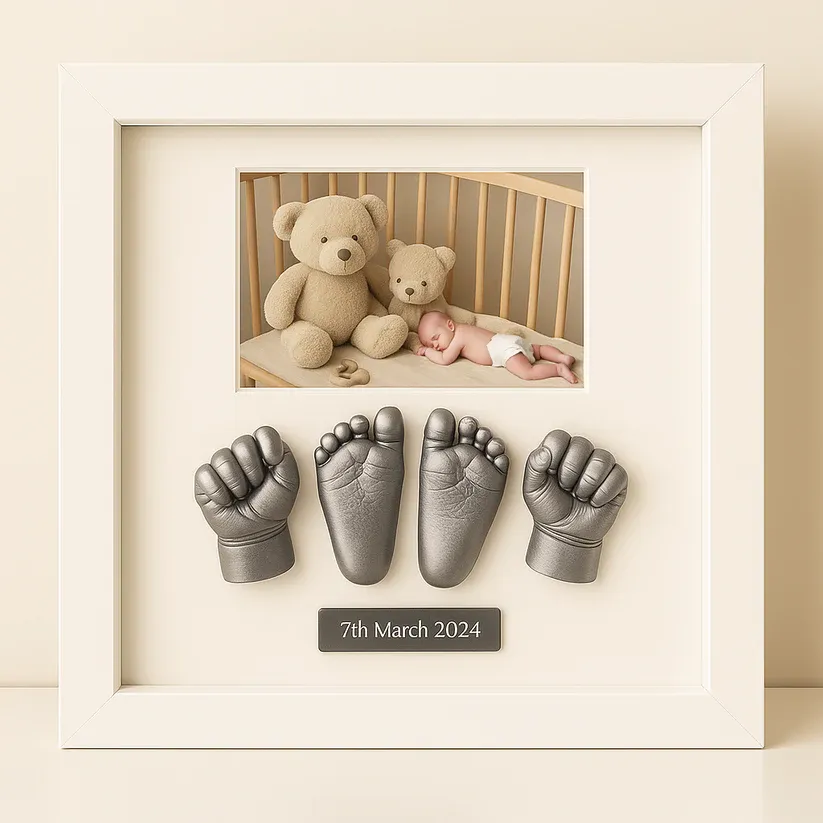 Baby Keepsake Casting 3D Mould Frame Kit