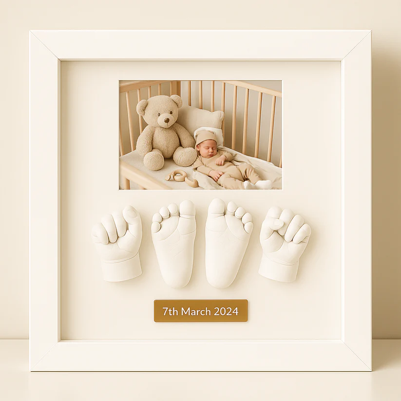 Baby Keepsake Casting 3D Mould Frame Kit