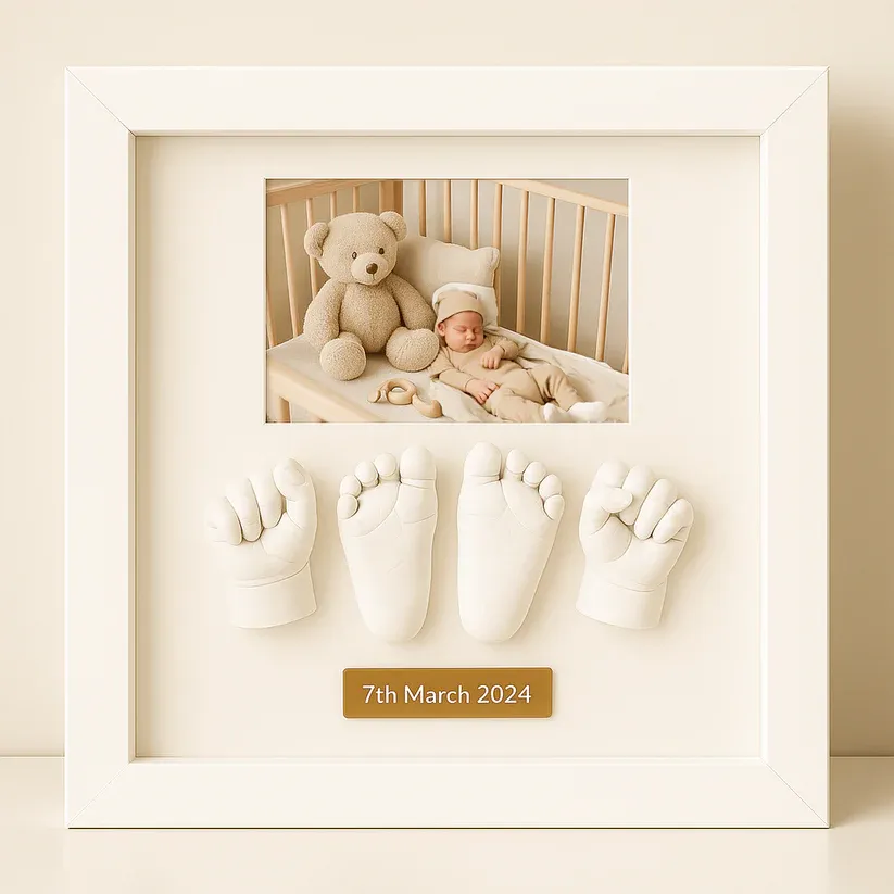 Baby Keepsake Casting 3D Mould Frame Kit