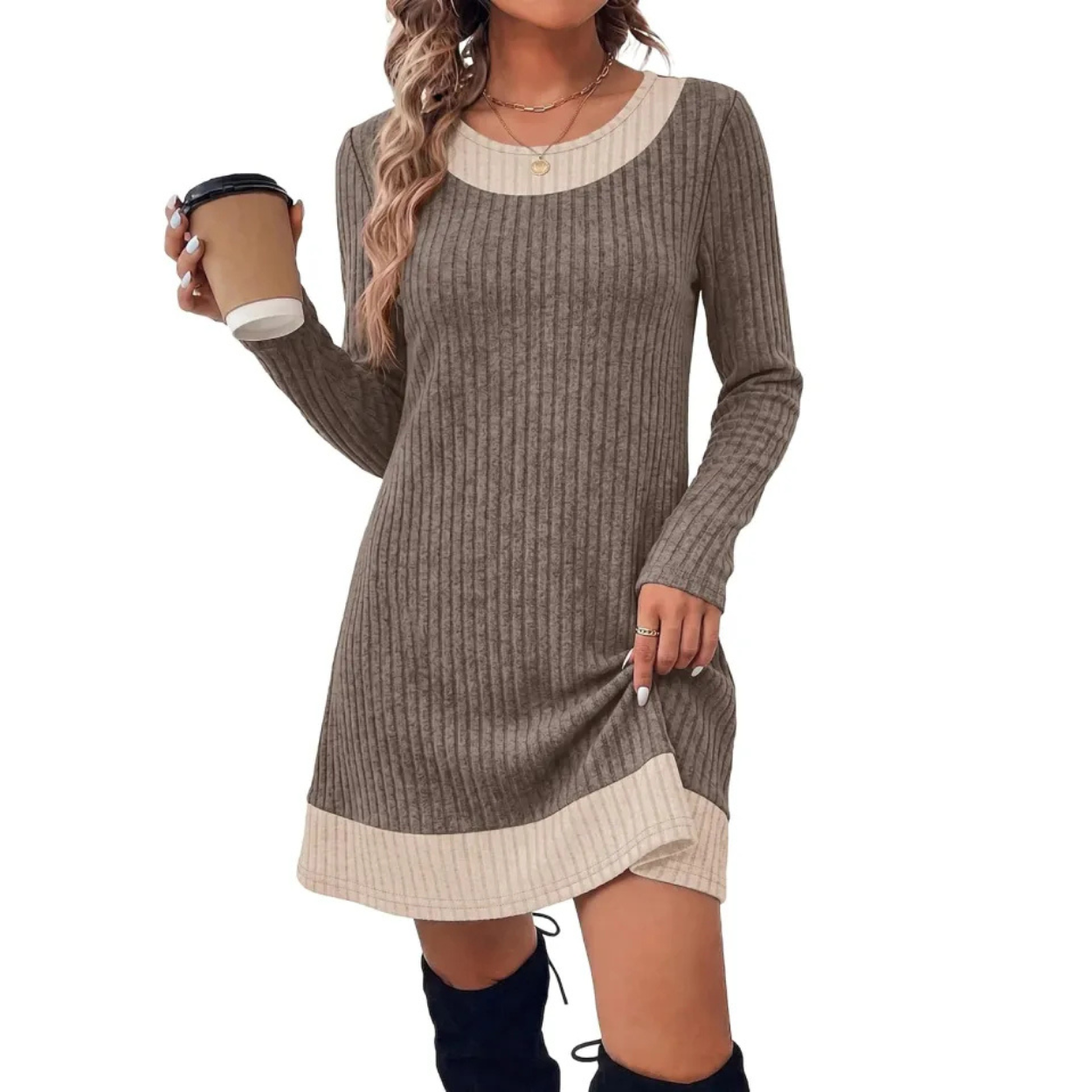 Casual Long Sleeve Christmas Sweater For Women
