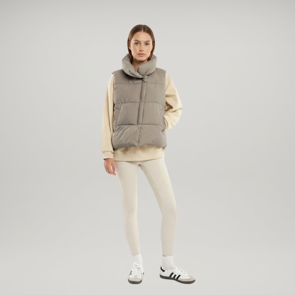 Classic Oversized Sleeveless Puffer Gilet Jacket