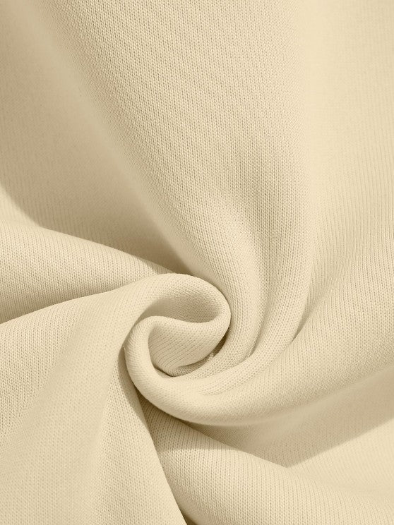 2 Pieces Bear Embroidery Hoodie Set - Amzemart