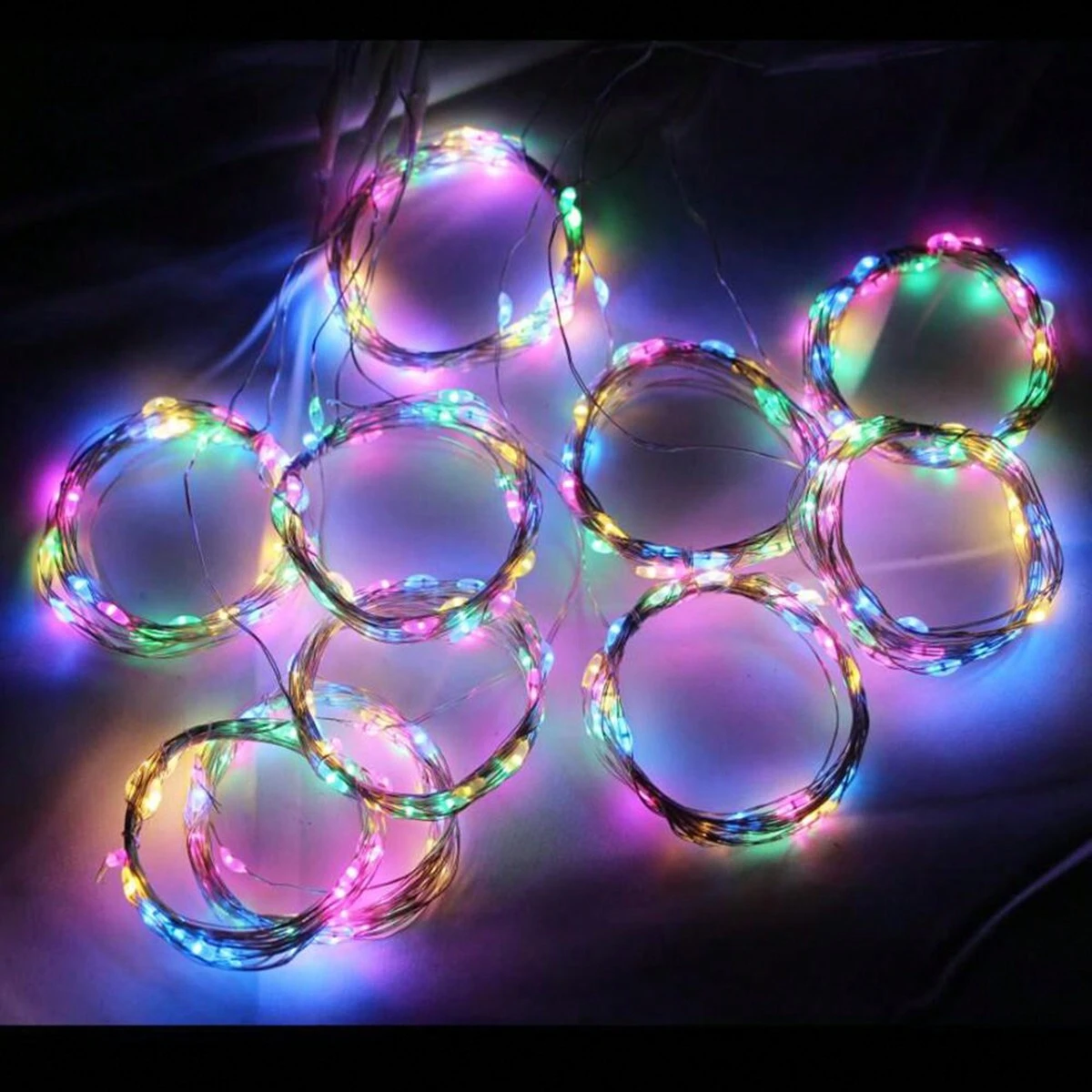 LED Window Curtain String Lights With Remote Control