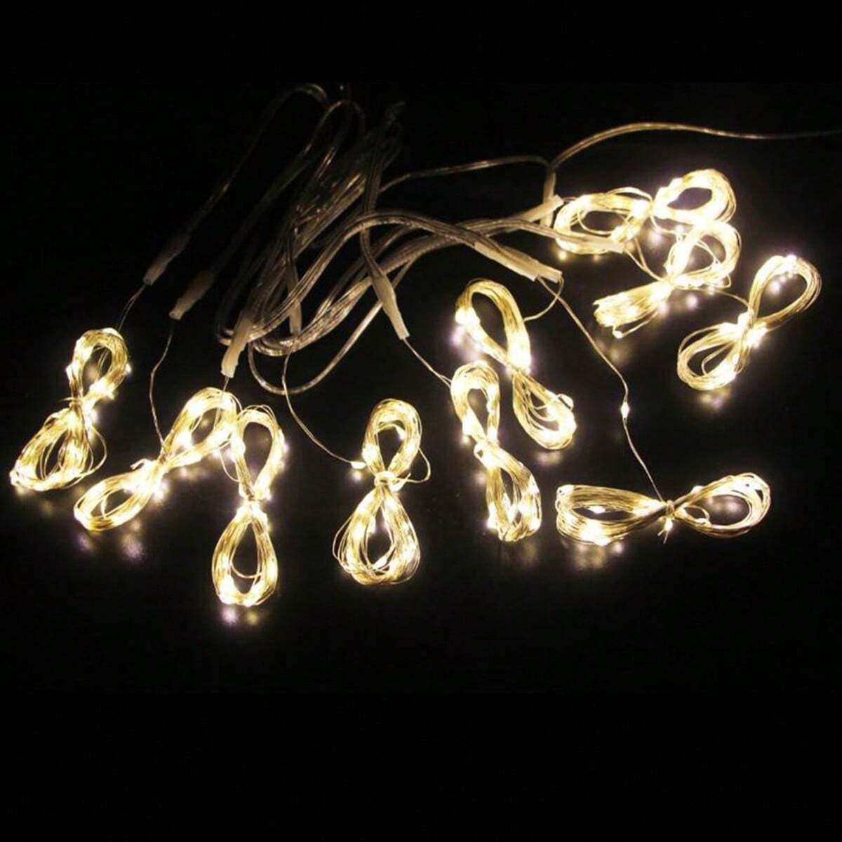 LED Window Curtain String Lights With Remote Control