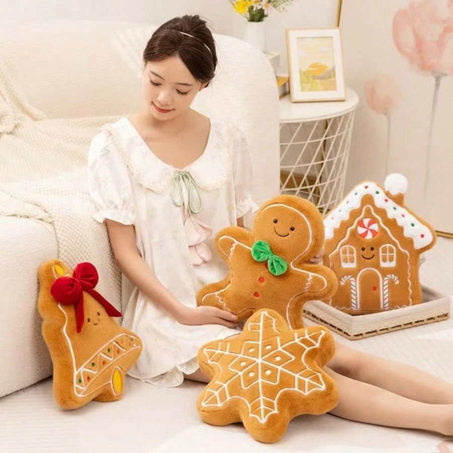 Christmas Soft Doll Pillow For Living Room