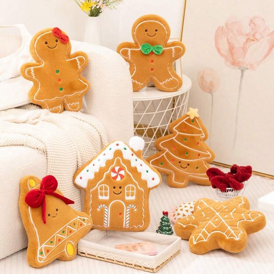 Christmas Soft Doll Pillow For Living Room