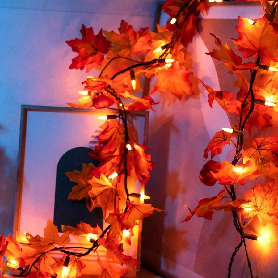 DIY Cherry Blossom Willow Vine Christmas Lights  
