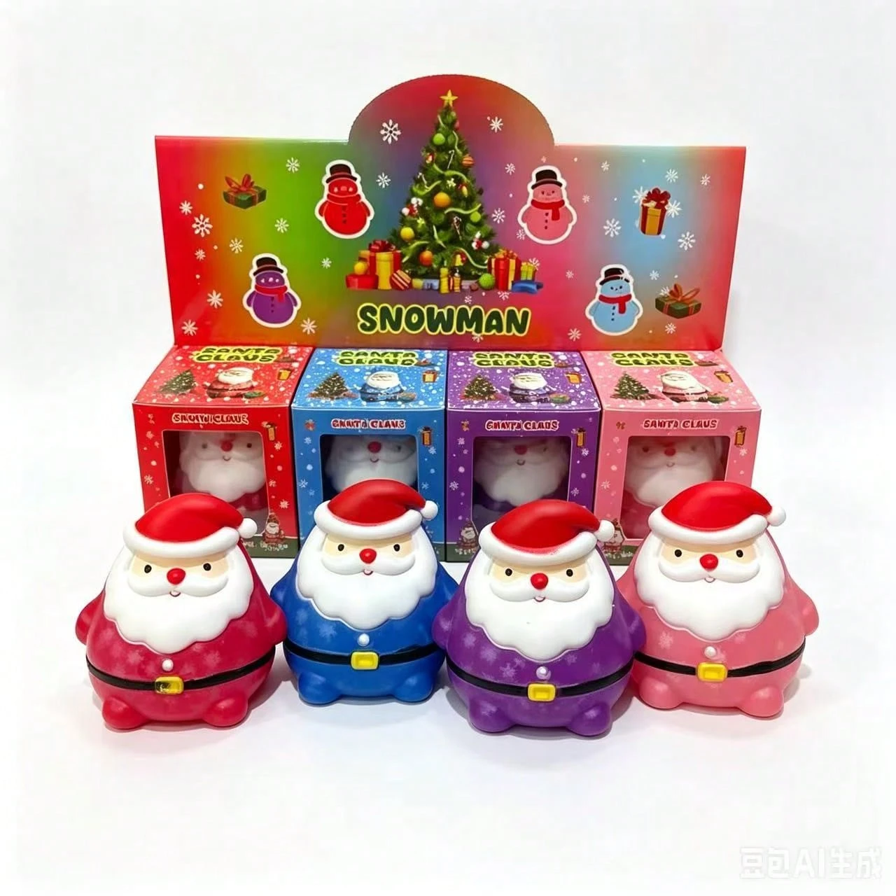 Casual Santa Squishy Fidget Toy For Kids