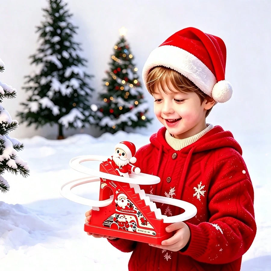 Automatic Electric Track Sliding Toy Set For Kids