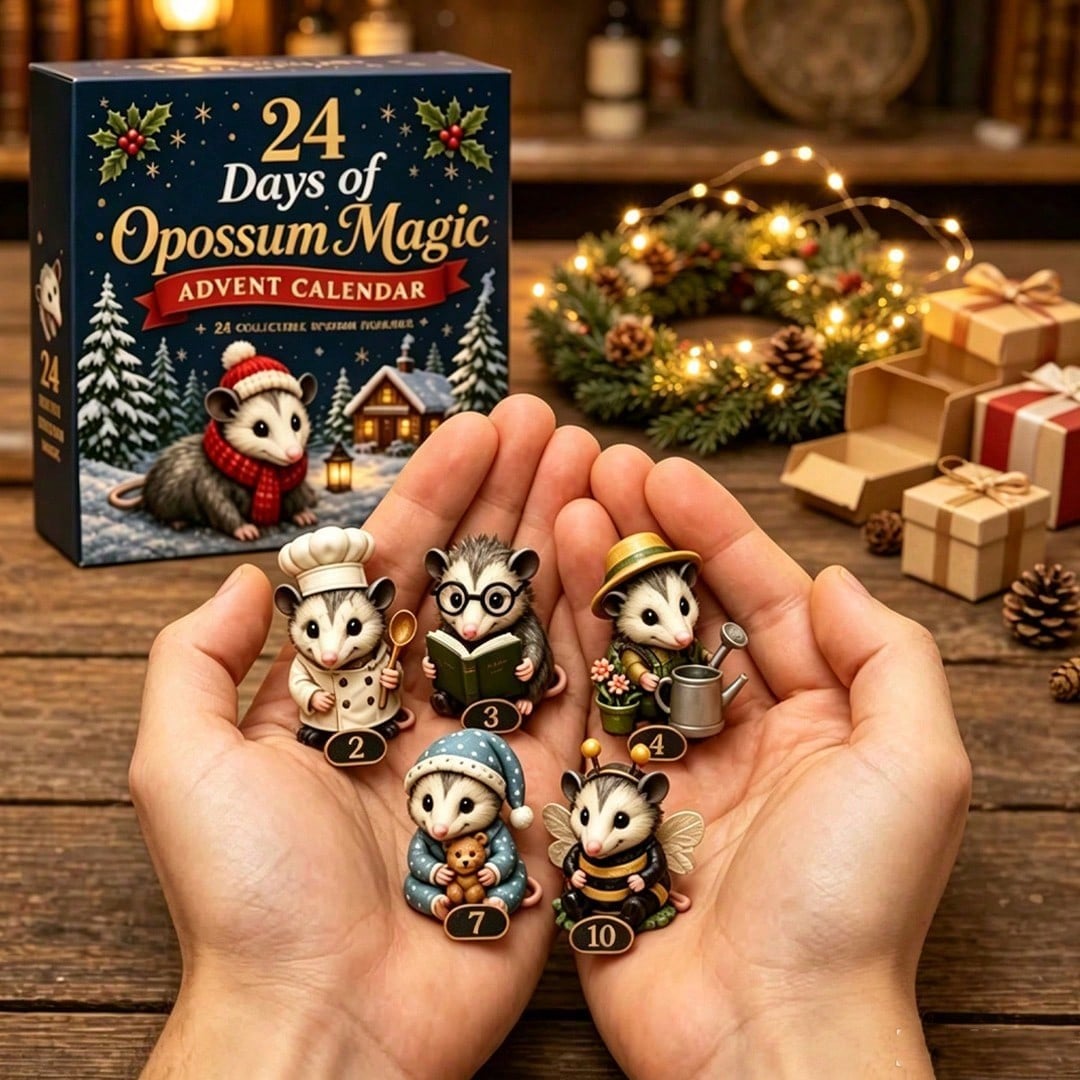2026 Opossum Surprise Gift Advent Calendar