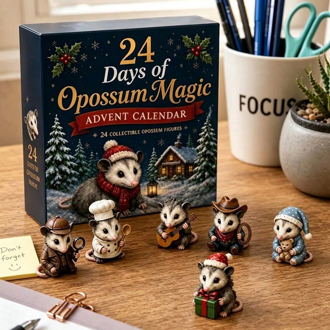 2026 Opossum Surprise Gift Advent Calendar