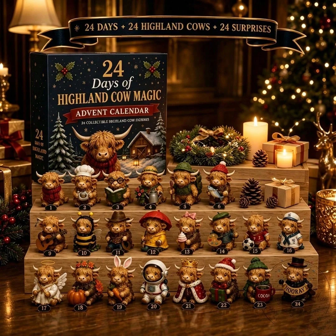 2026 Christmas Advent Calendar Countdown Box For Home Decor
