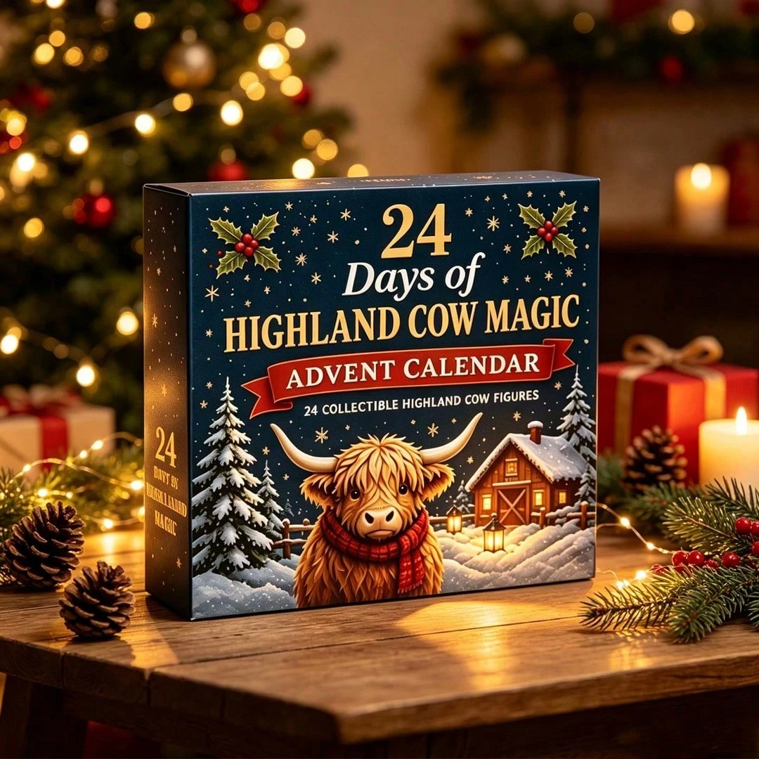 2026 Christmas Advent Calendar Countdown Box For Home Decor
