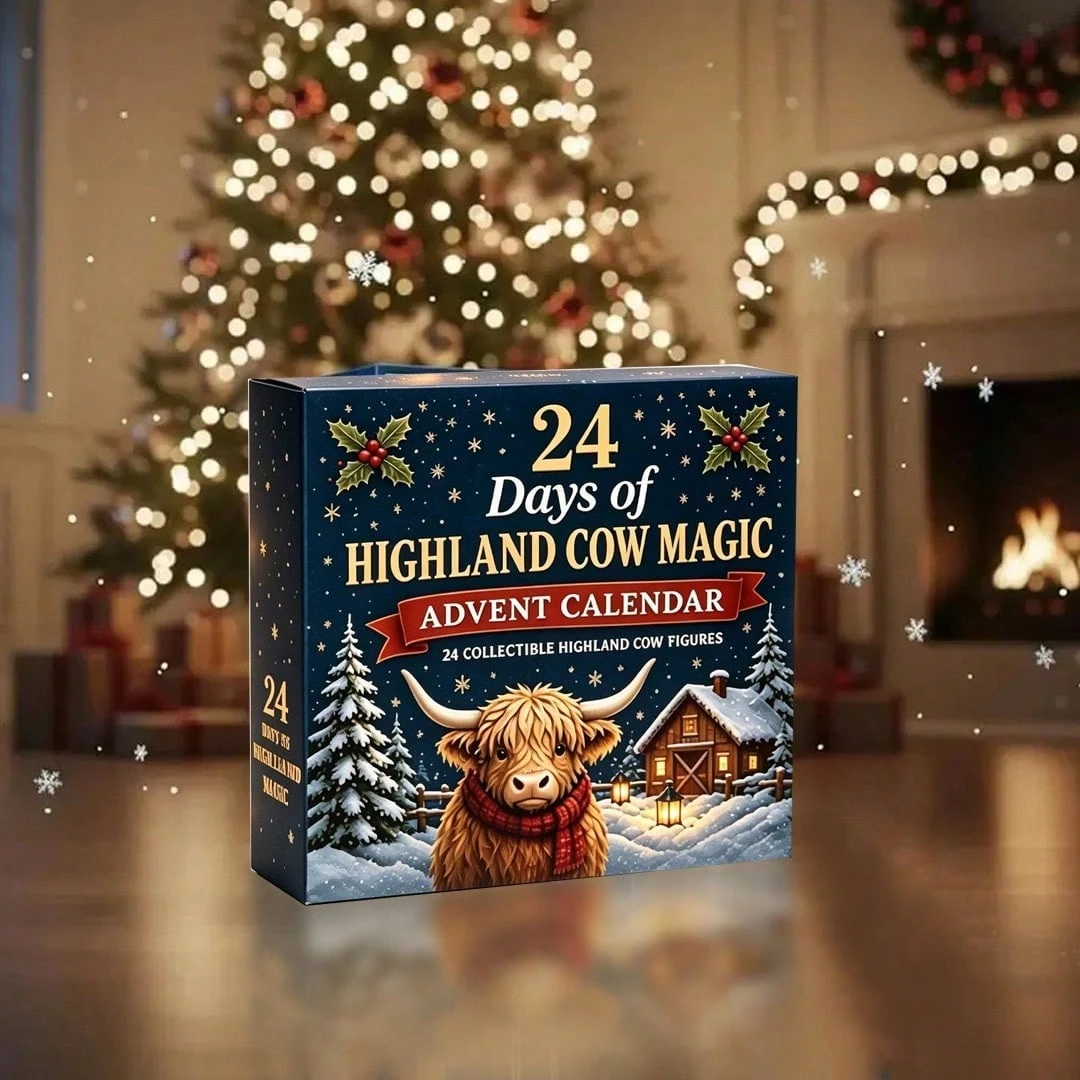 2026 Christmas Advent Calendar Countdown Box For Home Decor