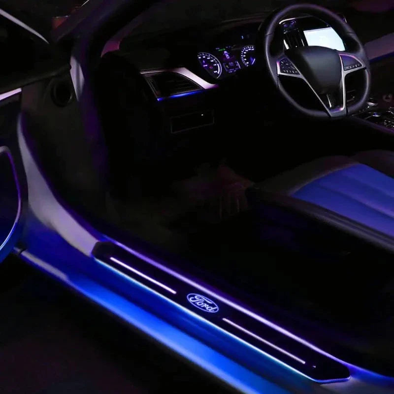LED Illuminated Ford Door Sills-Amzemart