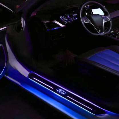 LED Illuminated Ford Door Sills-Amzemart