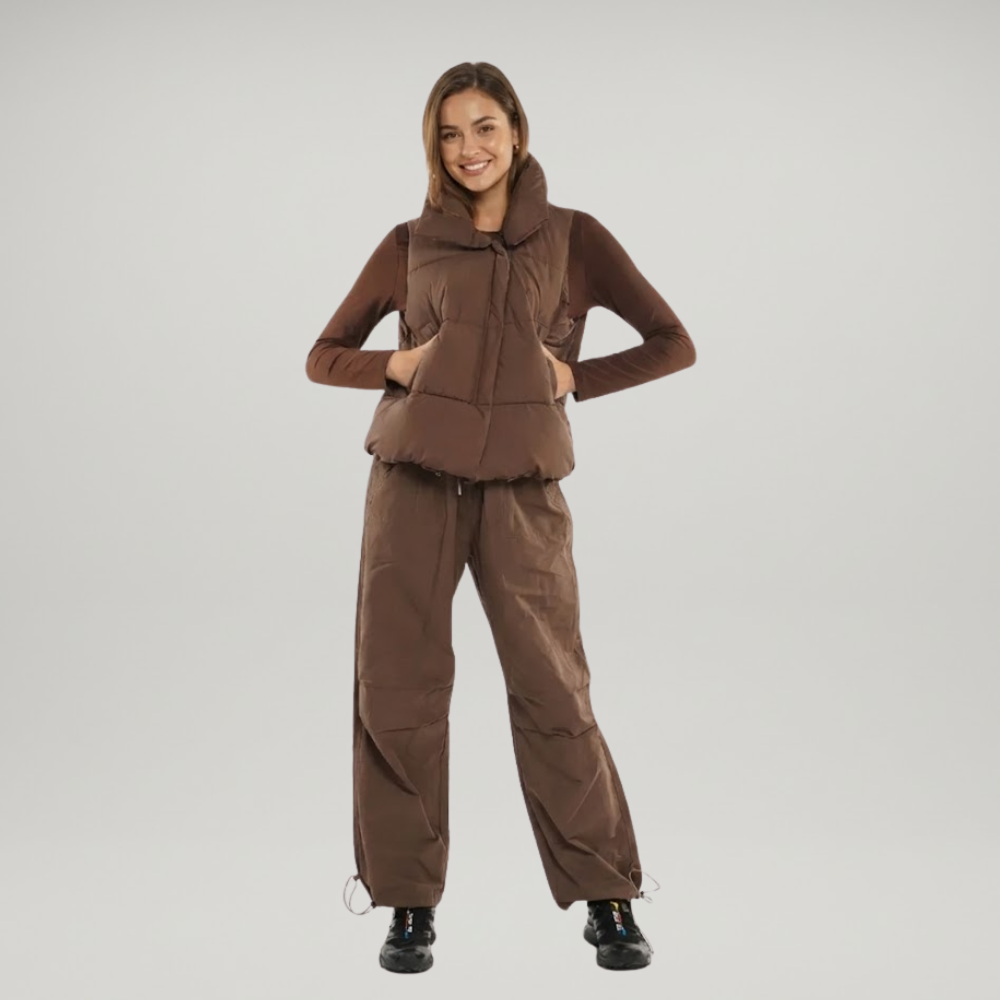 Classic Oversized Sleeveless Puffer Gilet Jacket