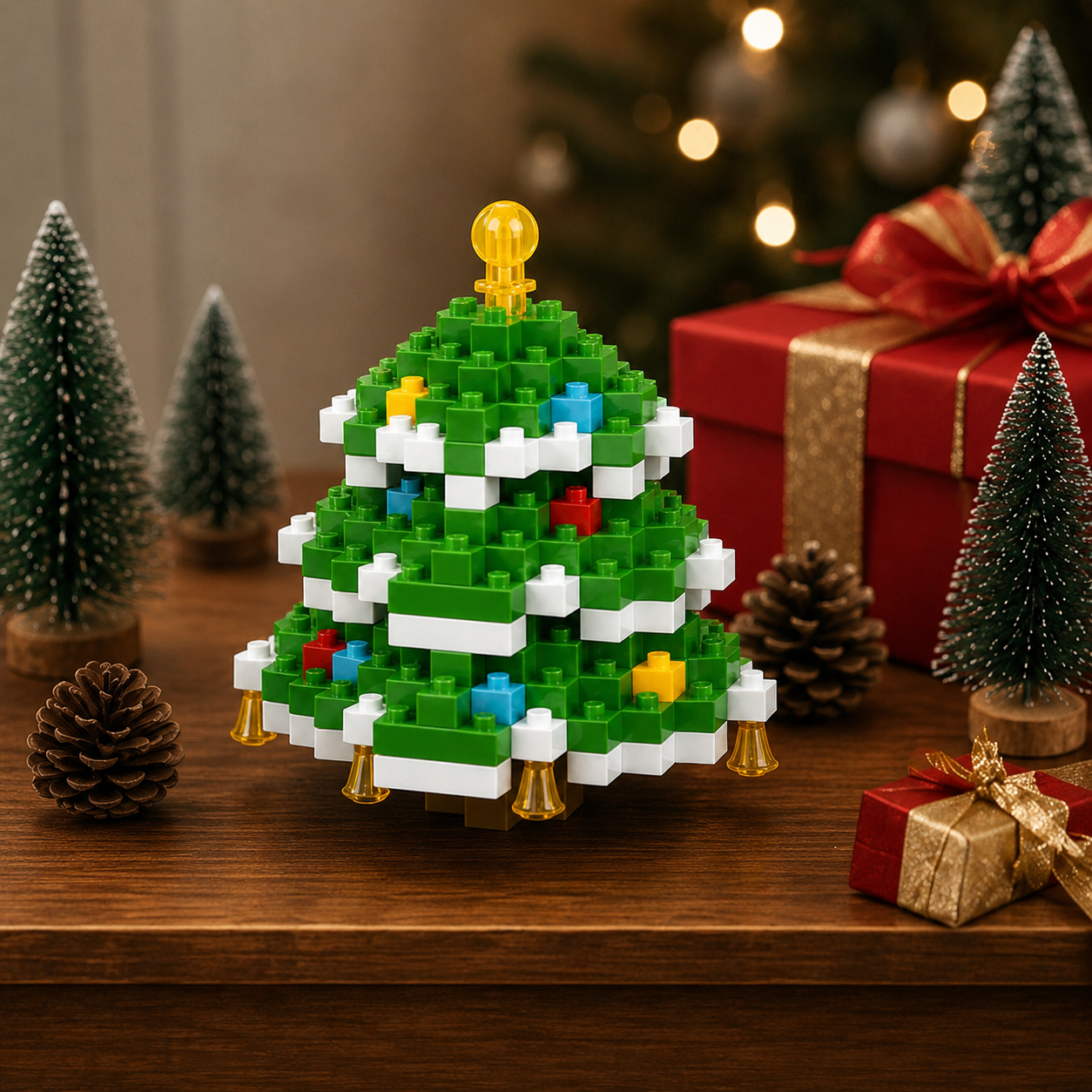 147 Pieces Christmas Tree Building Blocks Set For Kids