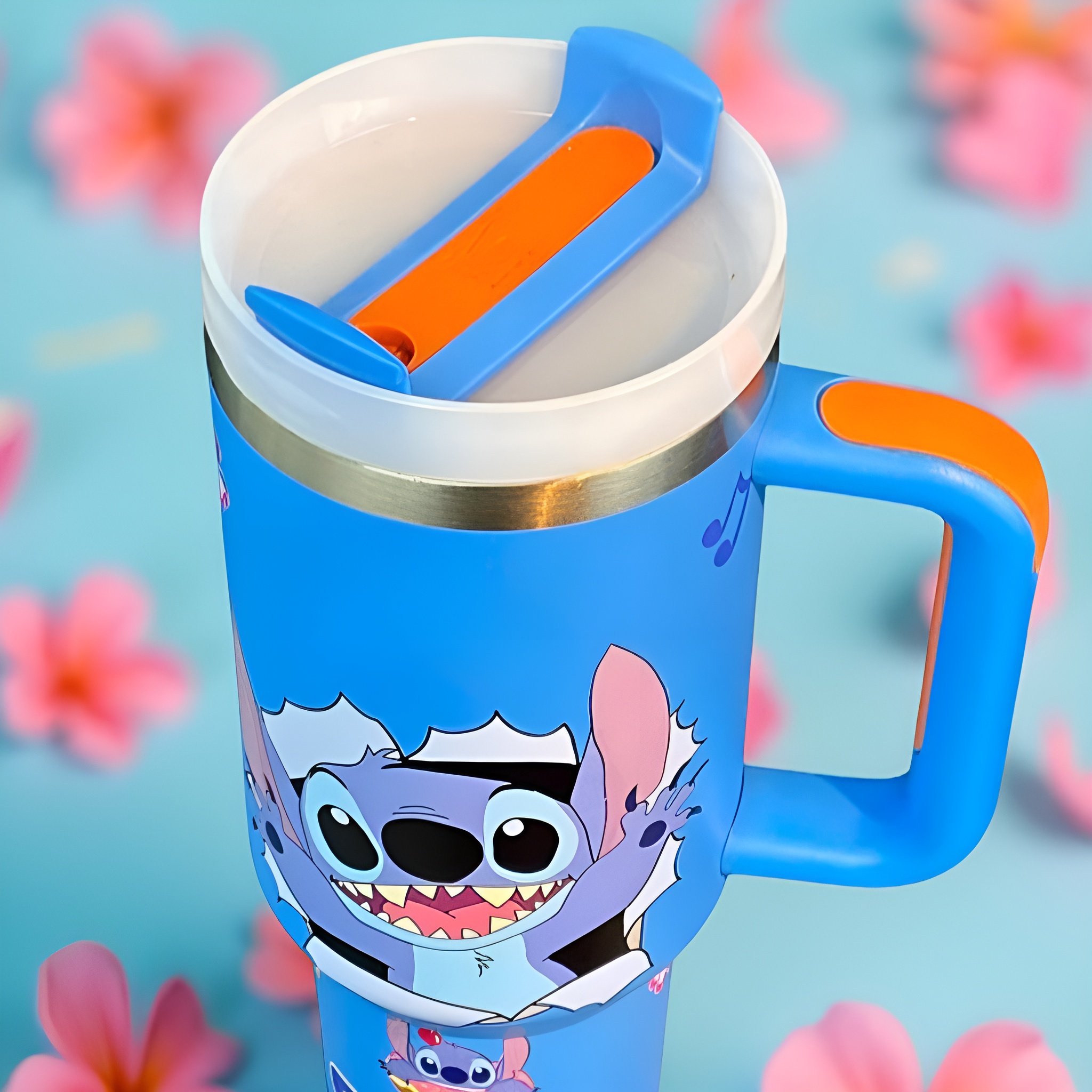 Pack Of 2 Large 40oz Blue Tumbler