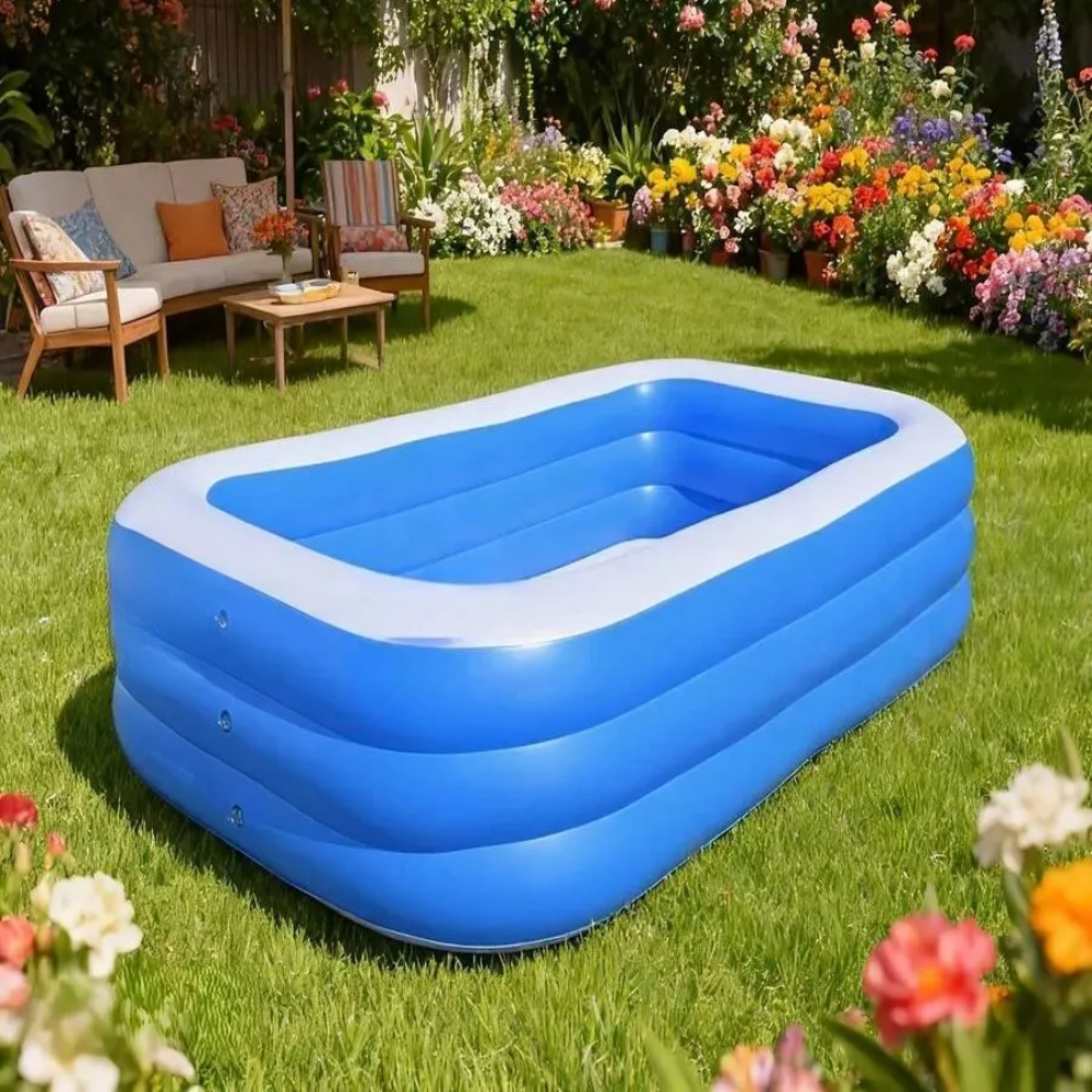 Large Inflatable Swimming Pool, Ocean Design, 