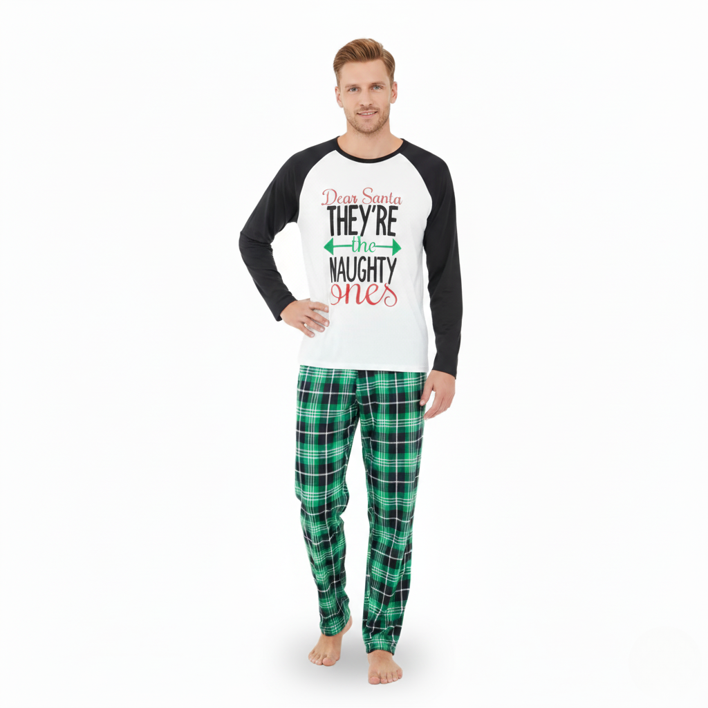 Cozy Winter Family Printed Matching Pajama Set