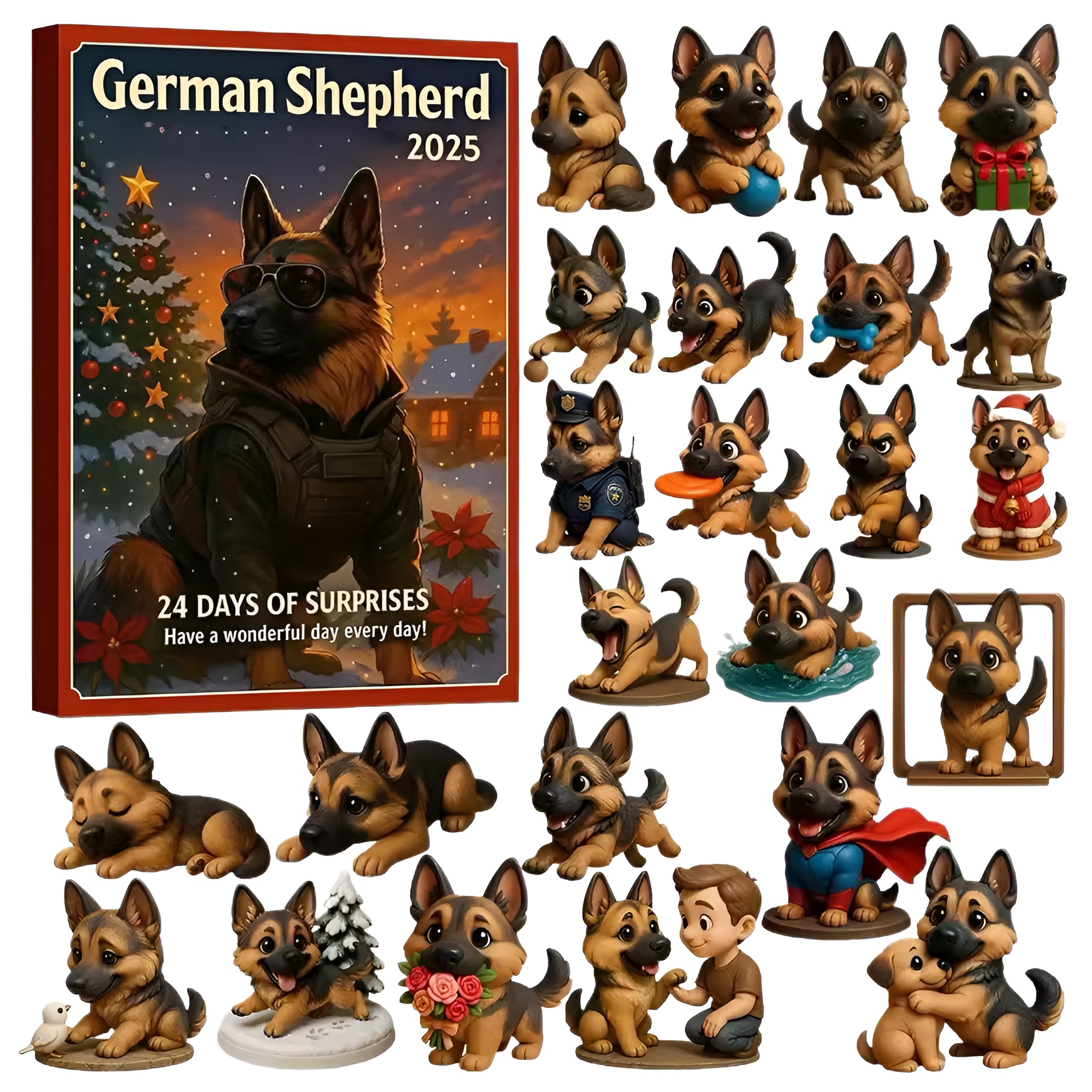 2025 German Shepherd Advent Calendar