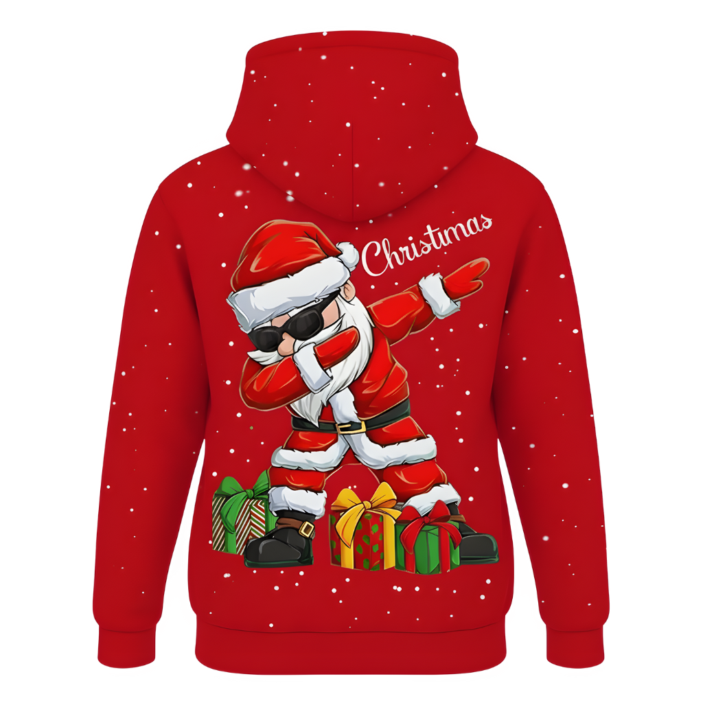 Merry Christmas Graphic Printed Hoodie