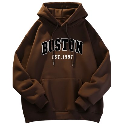 Men BOSTON EST. 1997 Hooded Sweatshirt
