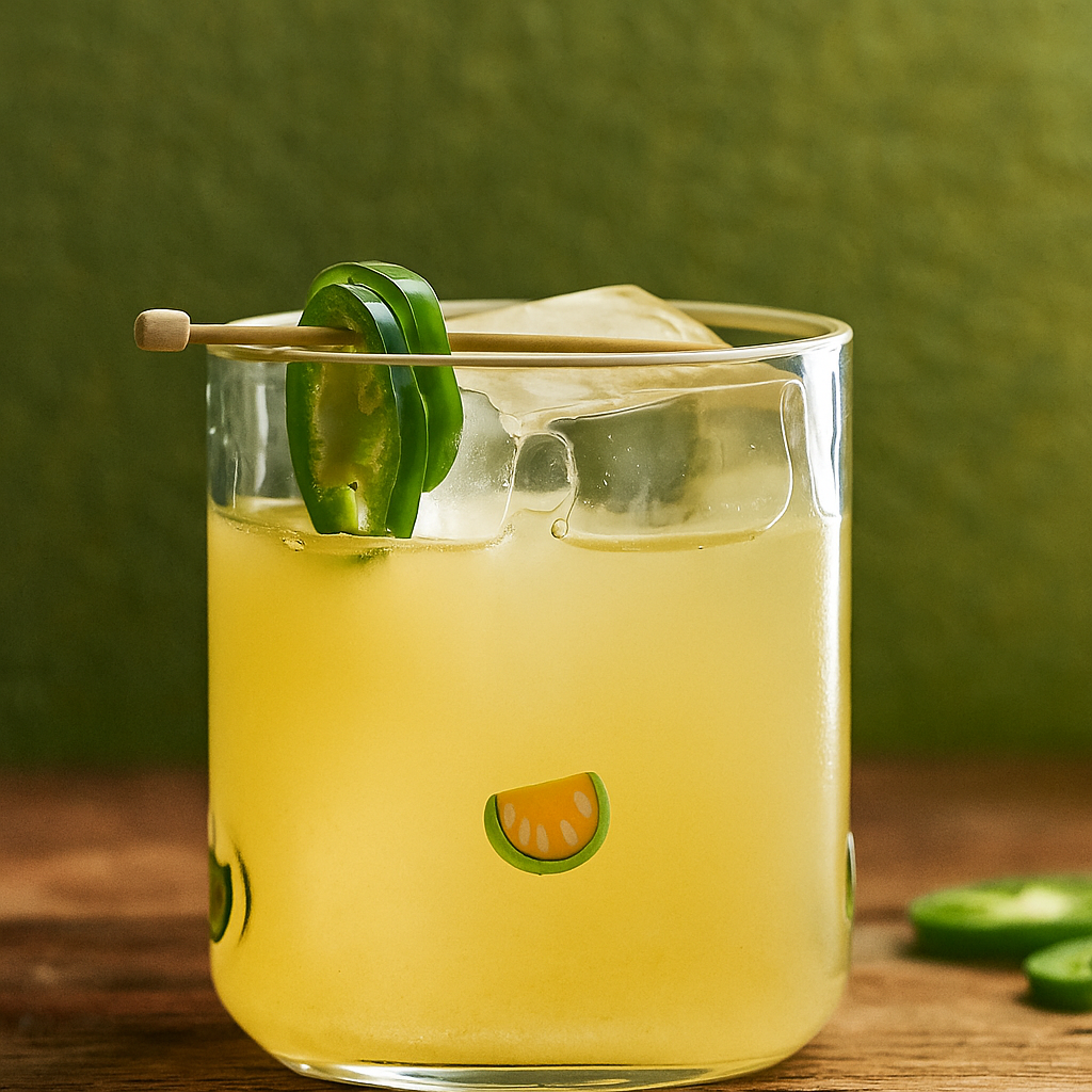 Handcrafted Icon Juice Glass