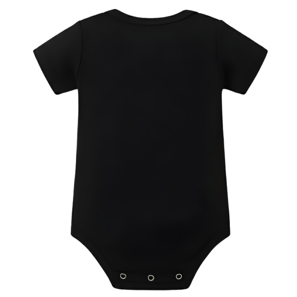Custom Reindeer Print Personalized Christmas Baby Jumpsuit