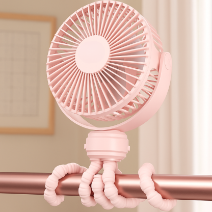 Battery Operated Mini Portable Stroller Fan