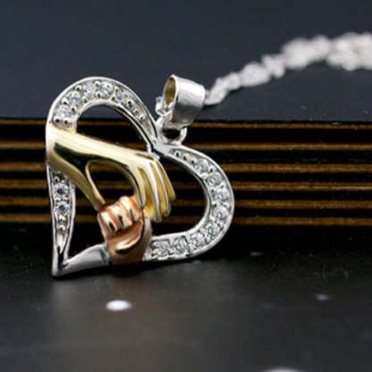 Mother's Hand Pendant - FREE SHIP DEALS