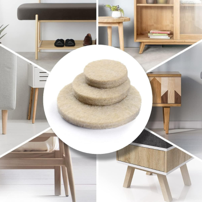 Furniture Base Floor Pads For Noise Reduction And Surface Care