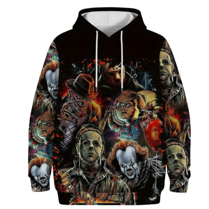 Iconic Character Graphic Hoodie Pullover