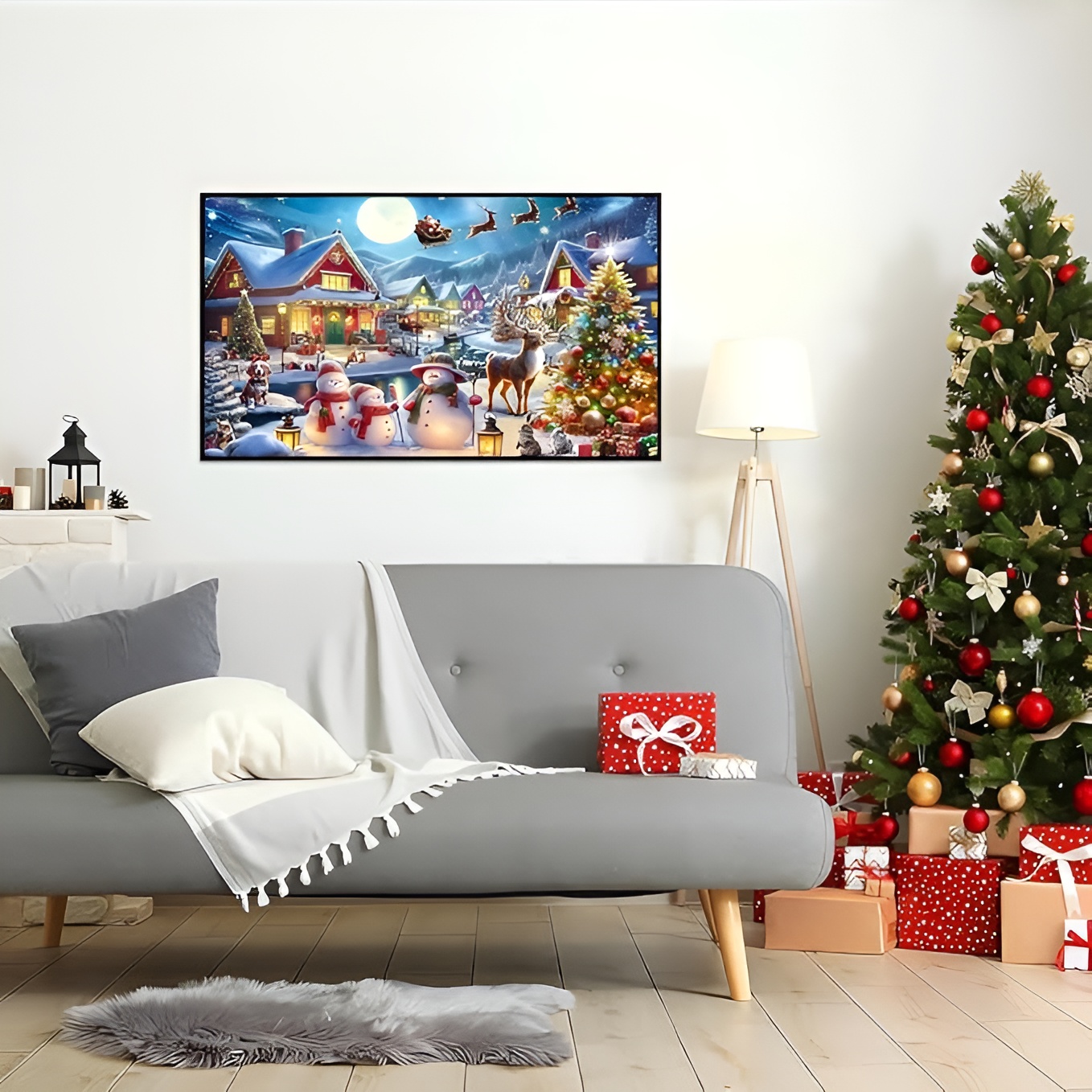 Christmas Large Diamond Painting Kits for Adults