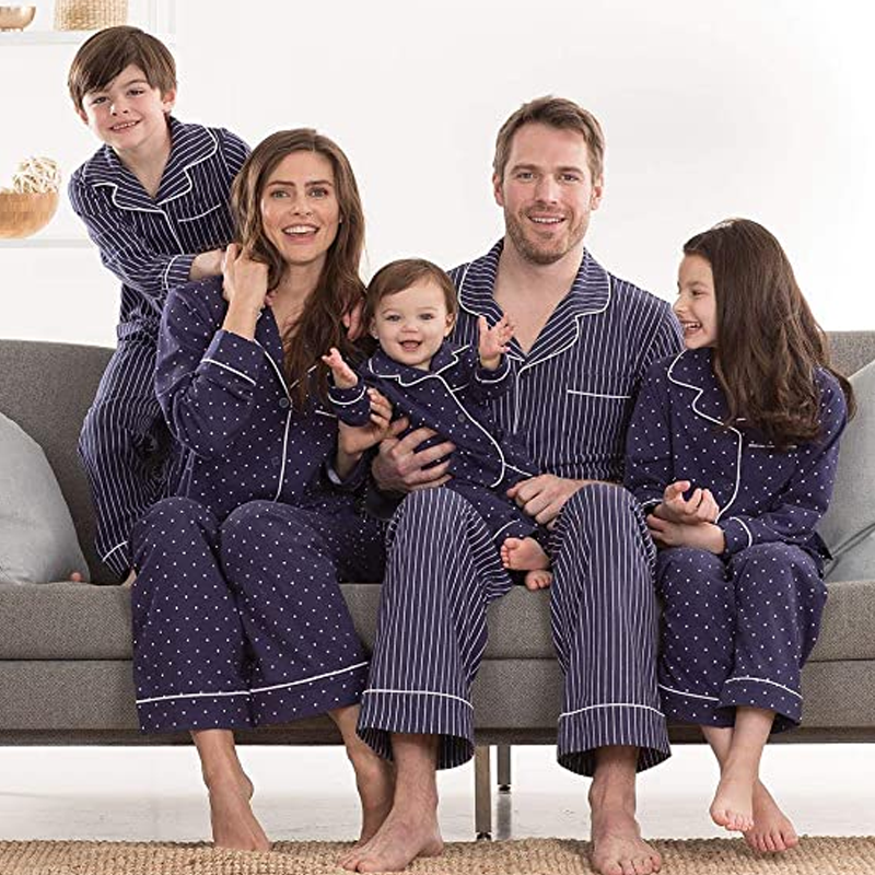 Elegant Family Pajamas - Amzemart