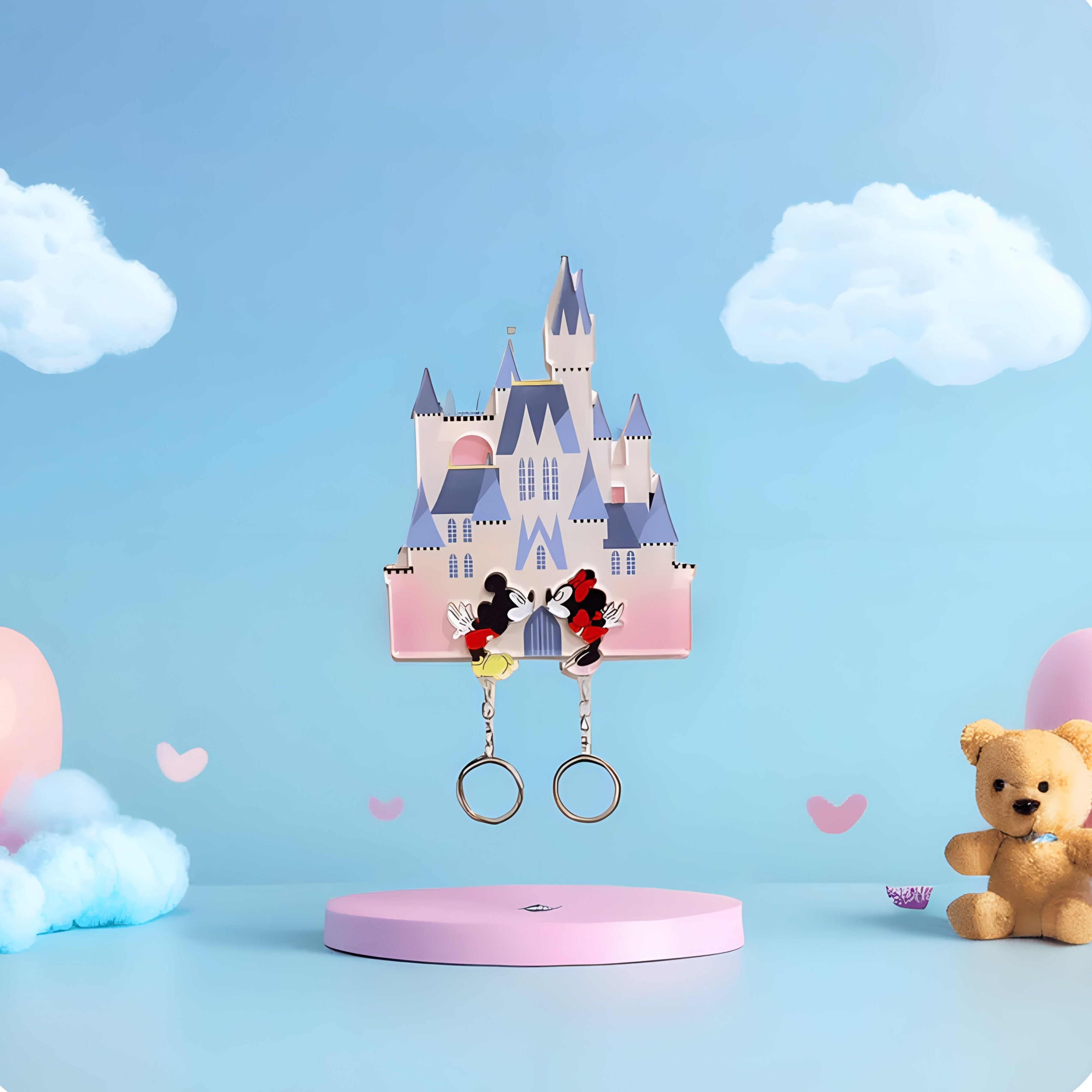 Easy To Install Wall Mounted Cartoon Key Holder-Amzemart