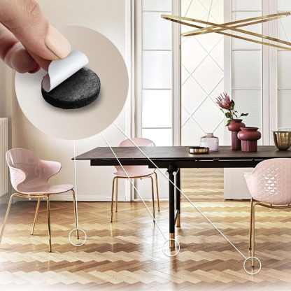 Multiple Shape Furniture Pads With Mixed Sizes For Versatile Use