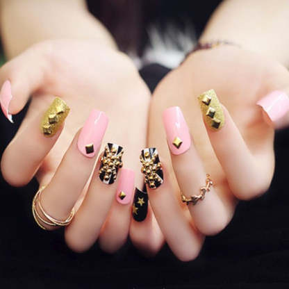 Acrylic Studded Nails - FREE SHIP DEALS