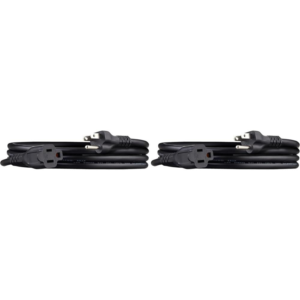 Indoor Extension Power Cord With Flat Plug
