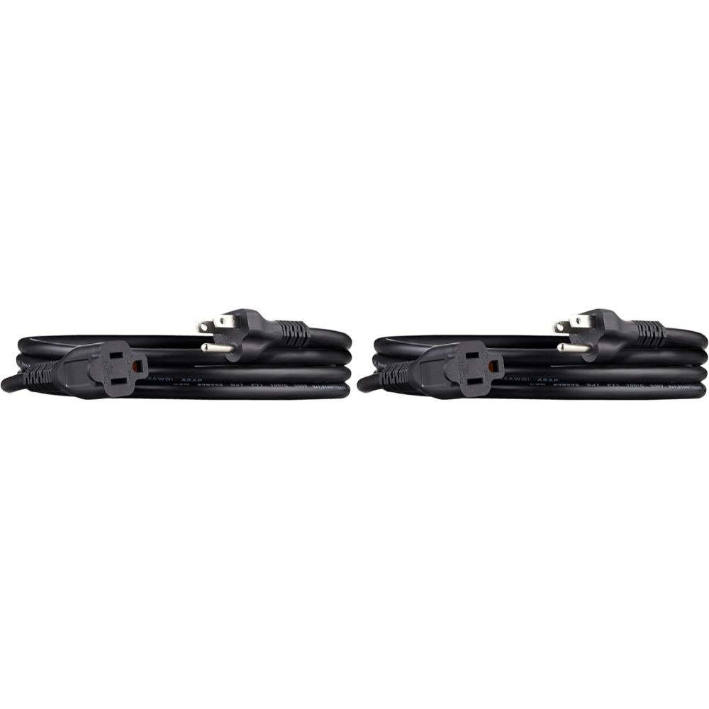 Indoor Extension Power Cord With Flat Plug