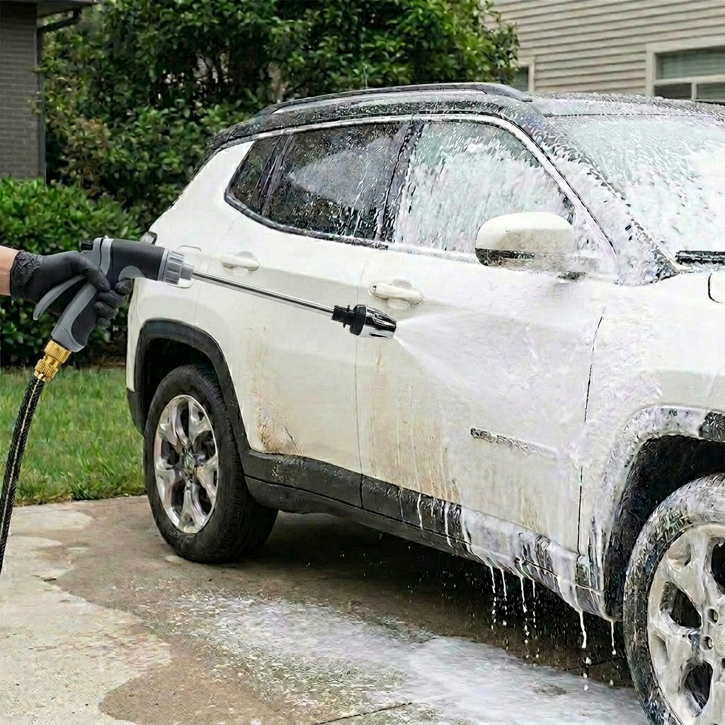 Adjustable Metal Nozzle High Washer Spray Gun For Car Washing And Gardening