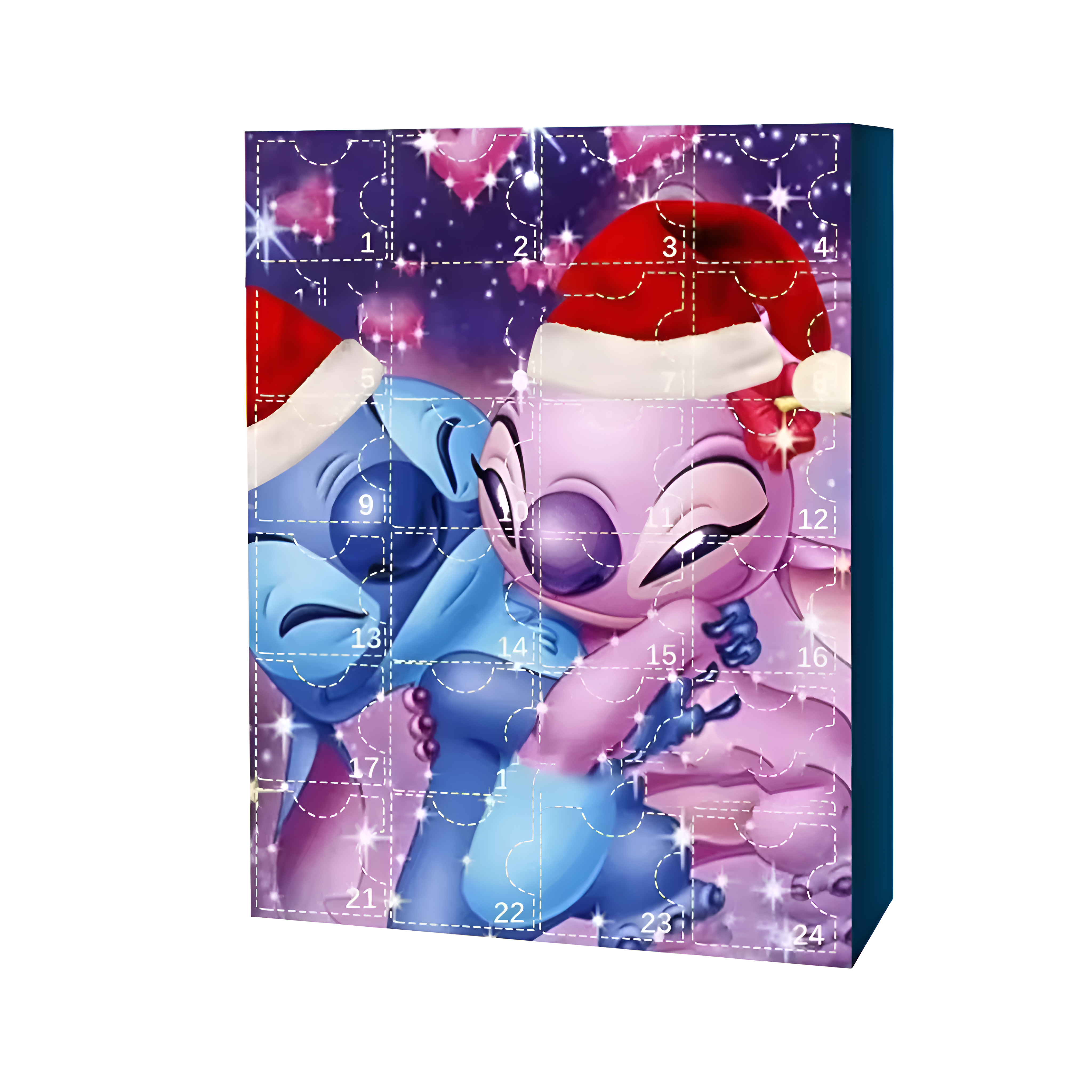 Cartoon Character Advent Calendar With Daily Surprise Figures