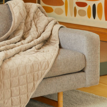 Quilted Weighted Blanket - King-Amzemart