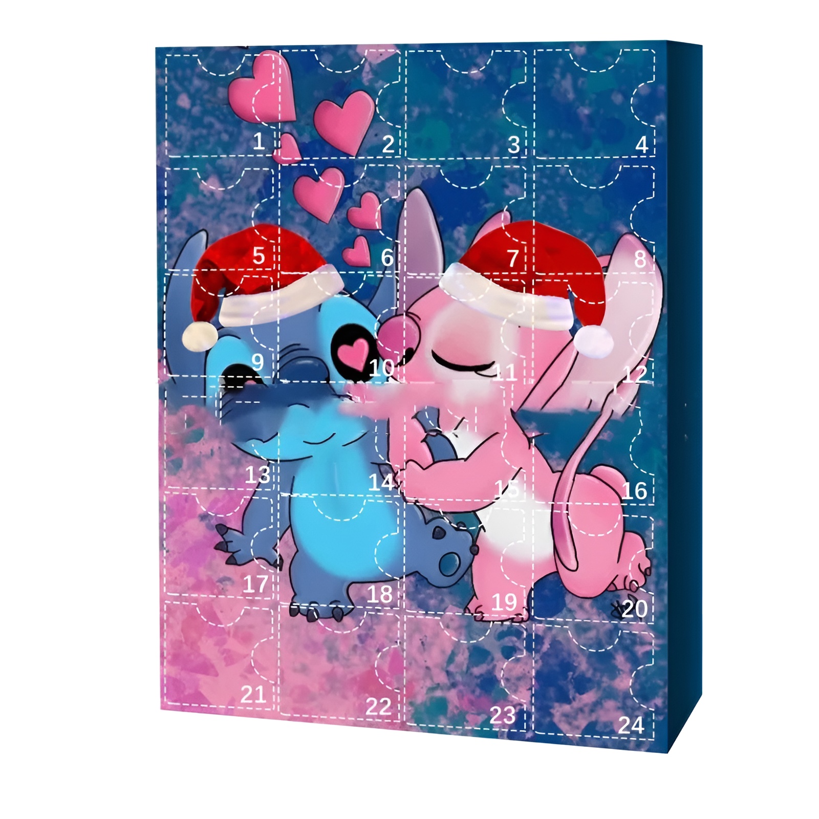 24 Day Christmas Countdown Calendar With Blind Box Toys And Anime Theme For Kids