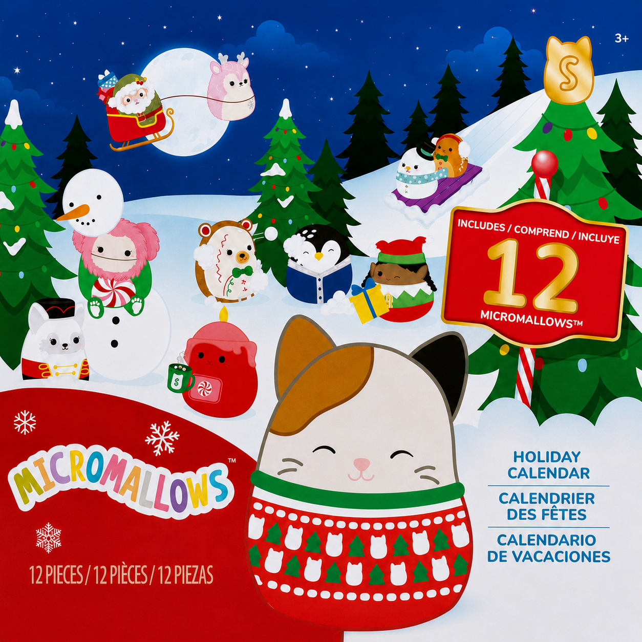 24 Days Christmas Advent Calendar 2026 With Fidget Toys  