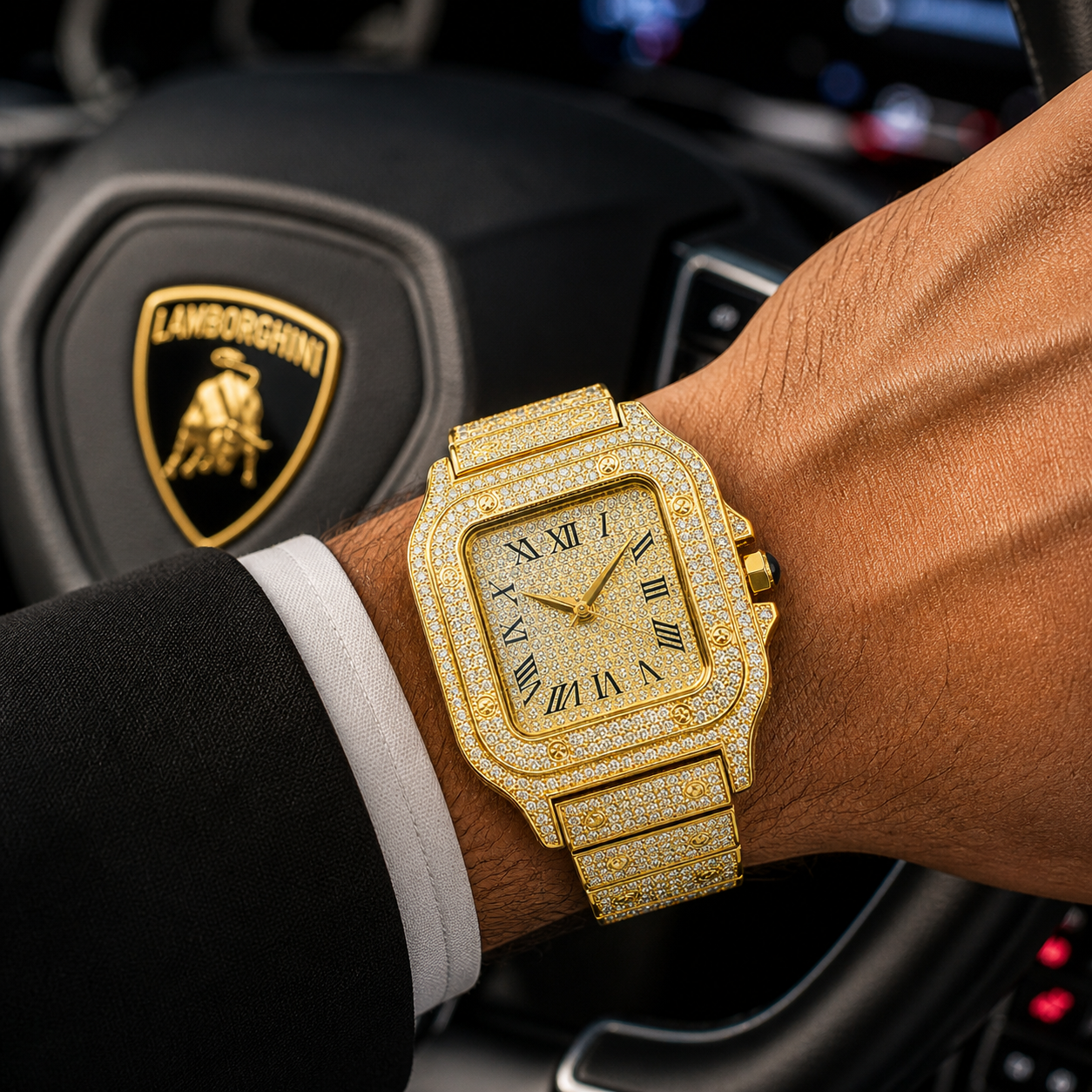 Iced Out Watch