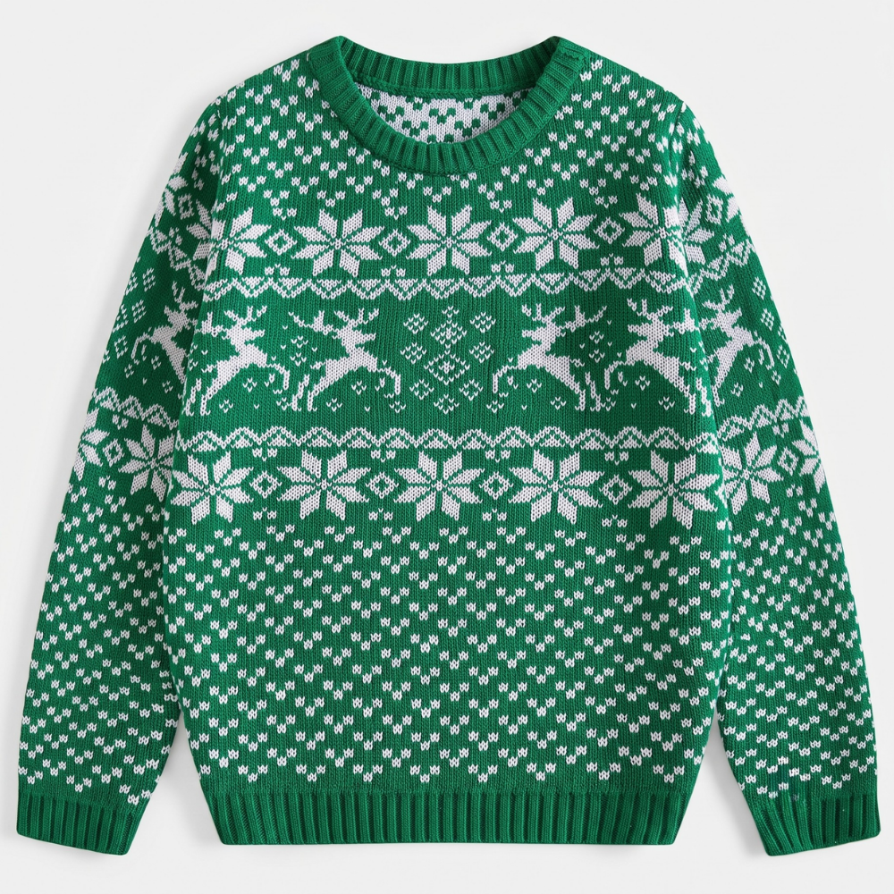 Casual Family Matching Christmas Sweaters 