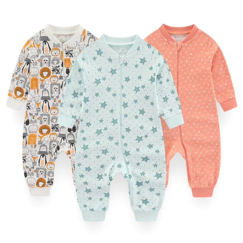 3Pcs Christmas Baby Cartoon Infant Rompers-Children Cloth Shop