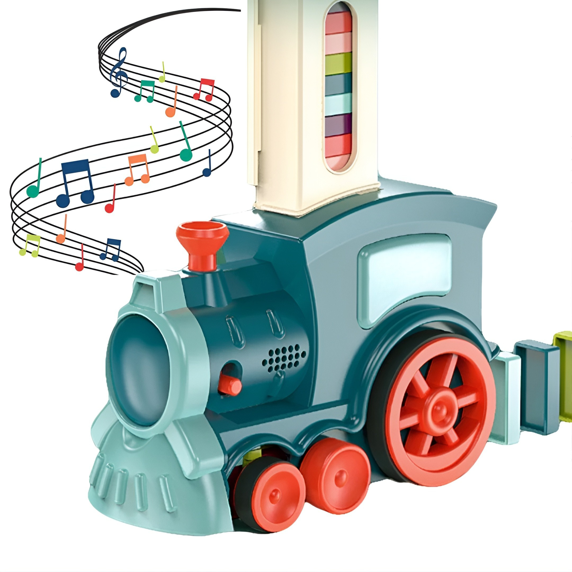 Montessori Domino Train Set